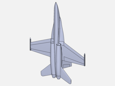 F-18 Hornet bomber image