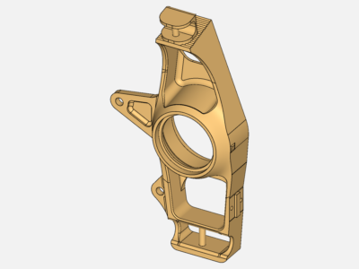 FEA Front Upright image