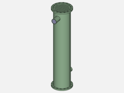 CFD of shell and tube Heat Exchanger image