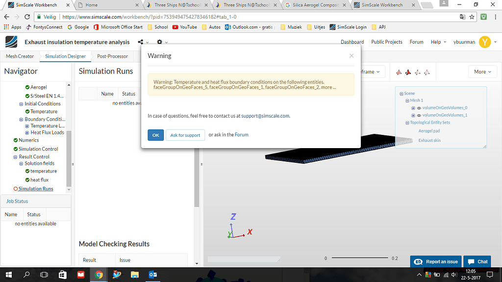 Simulation error - Project Support - SimScale CAE Forum