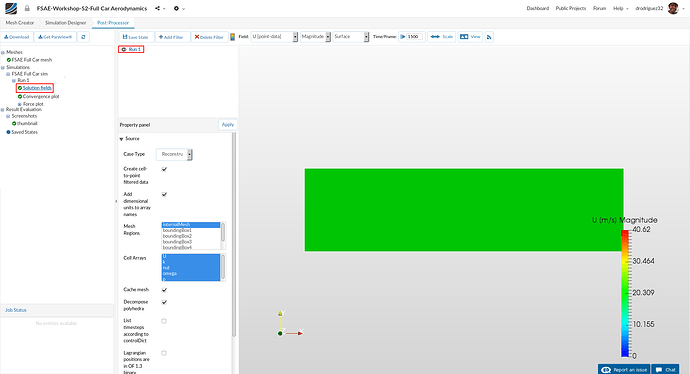 Load solution fields