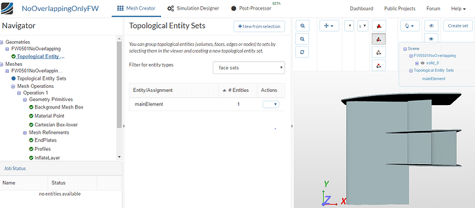 topological entity set