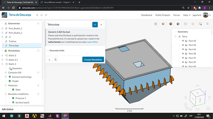 Very different results! - Project Support - SimScale CAE Forum