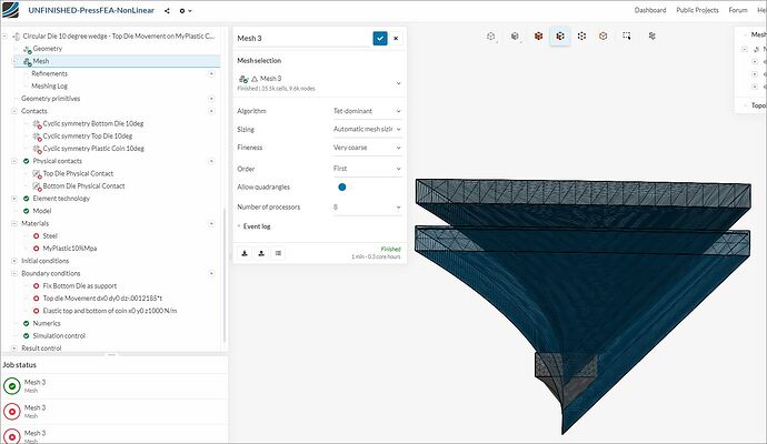 ISSUE-bent_10degree_mesh_too