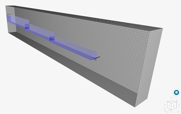 The Wake Refinement Boxes inside the 16,457,241 Cell Mesh