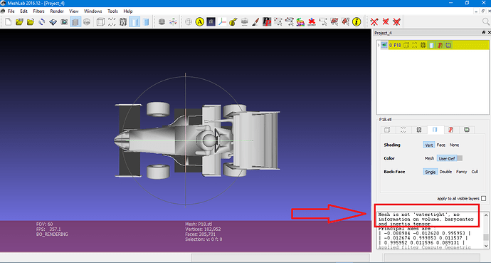 Non-Watertight-Geometry