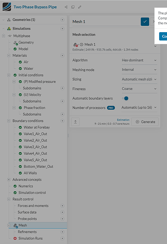 2020-09-14 16_38_21-Two Phase Bypass Pipe _ SimScale Workbench