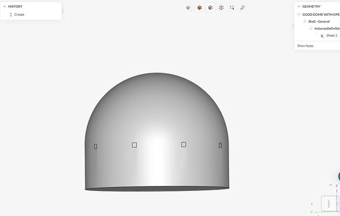 THE GOOD DOME NO FAULTS JUST SHEET