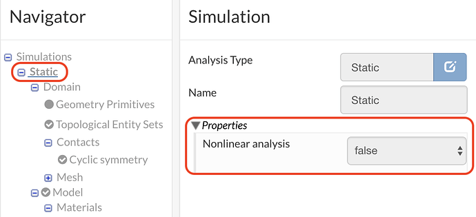 NonlinearAnalysis SimScale