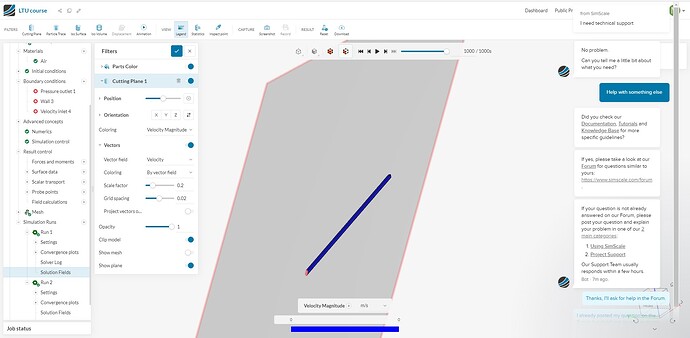 Solutions fields error