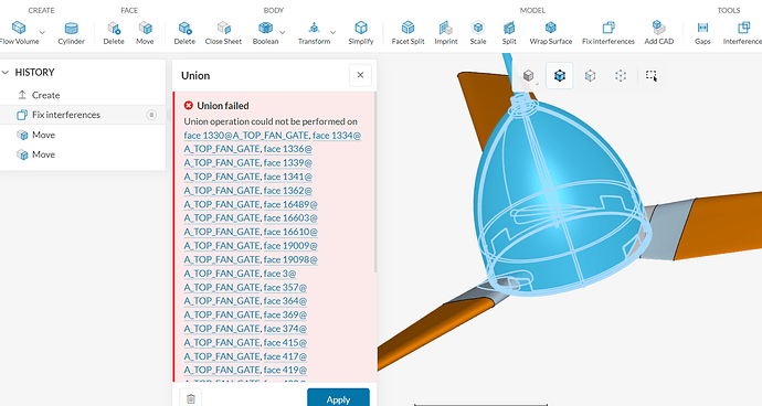 External flow generation error - Project Support - SimScale CAE Forum
