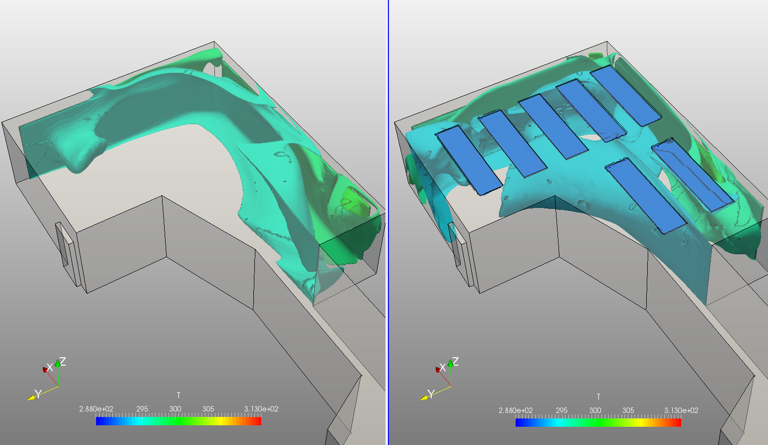 HVAC Simulation of an Office - Testing Thermal Comfort by dheiny | SimScale