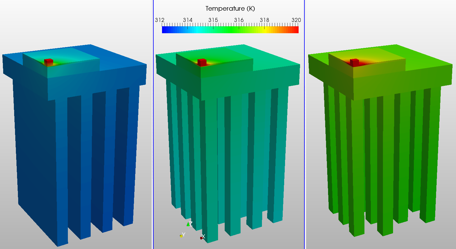 LED Heat Sink Thermal Simulation by ahmedhussain18 | SimS...