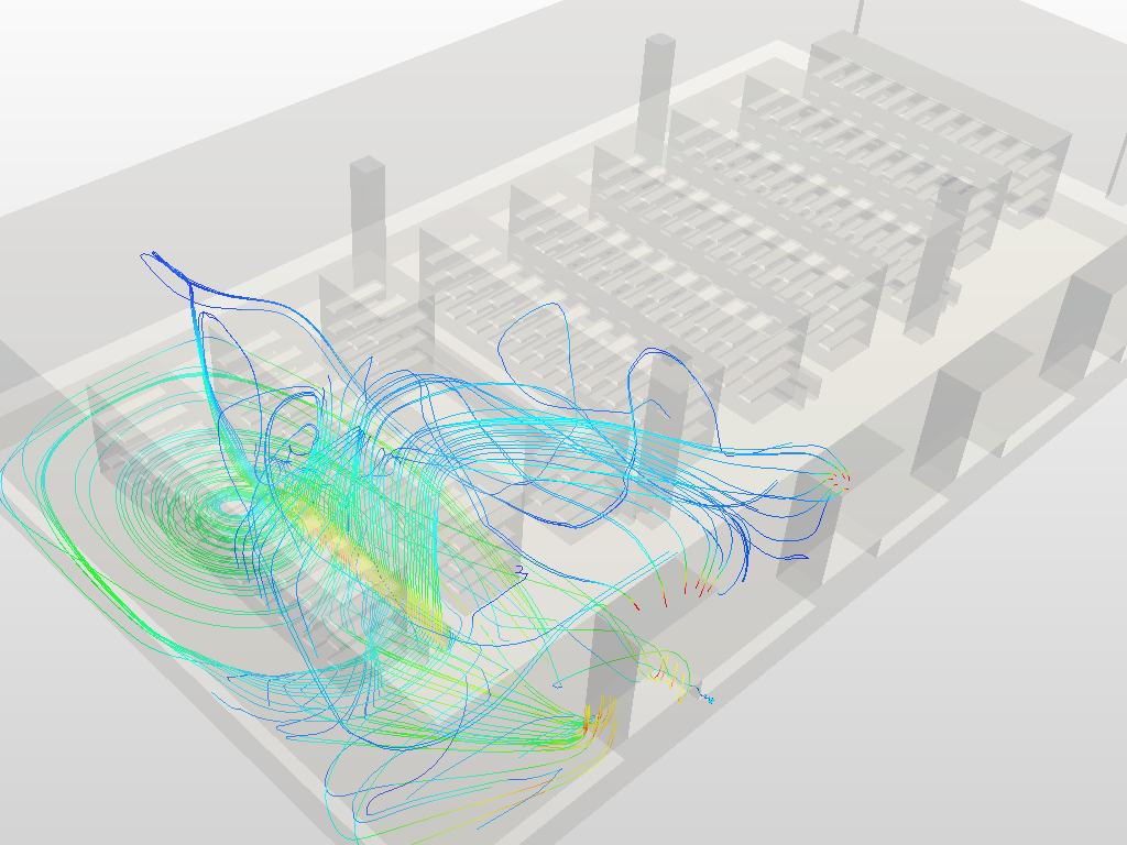 Airflow in a Data Center to Evaluate Ventilation by jprob...