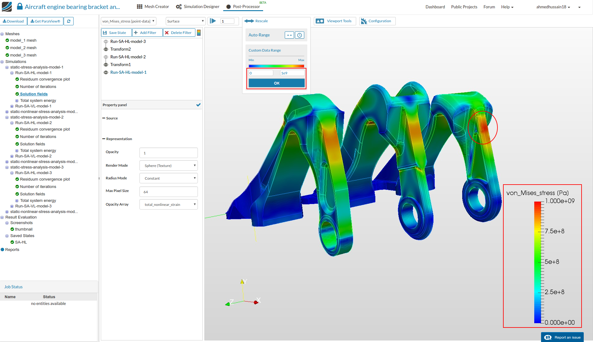 How to Create a FEA Report - Solid Mechanics / FEA - SimScale CAE Within Fea Report Template