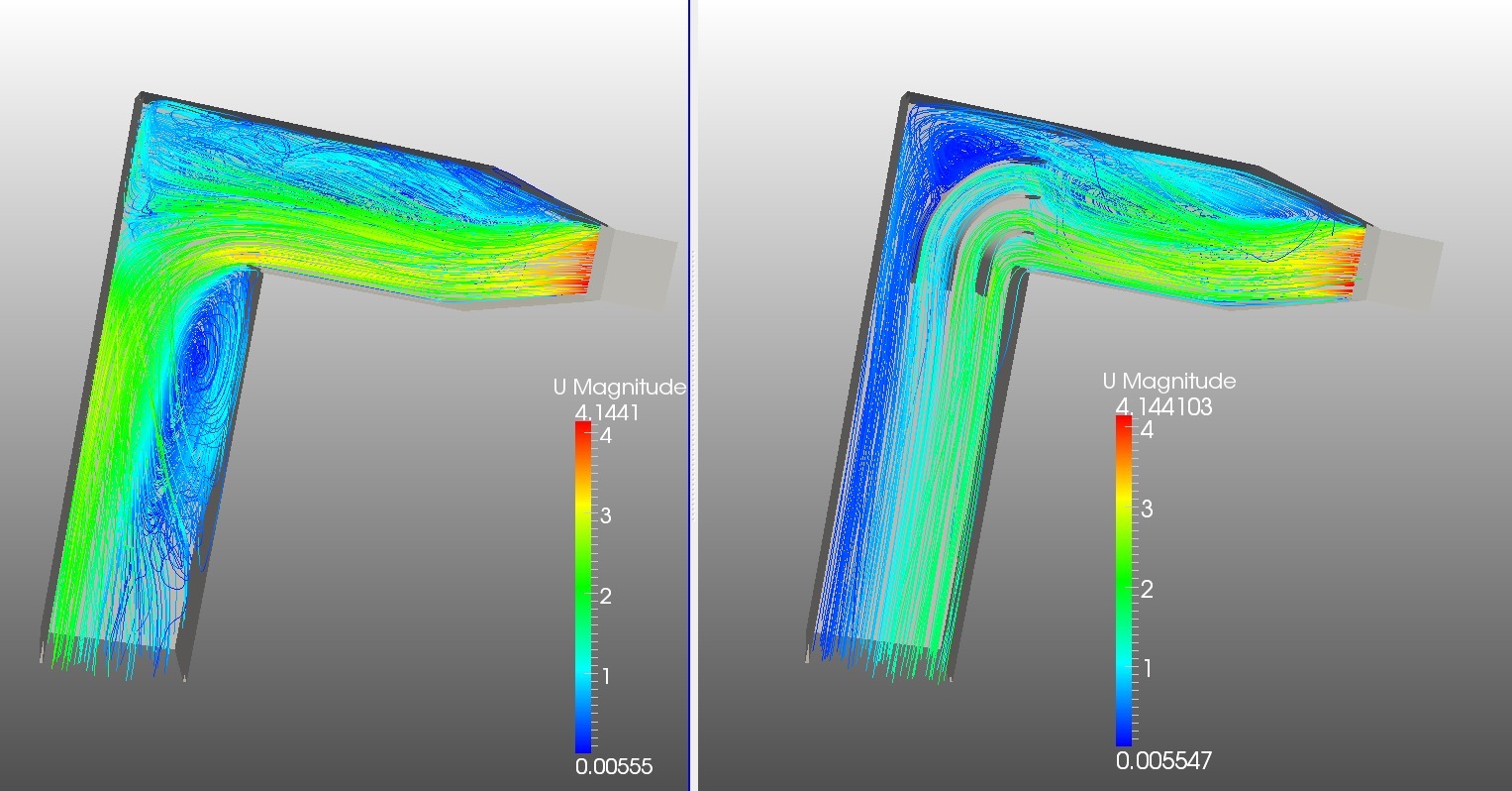 CFD Simulation of Airflow through an Inlet Duct by dheiny...
