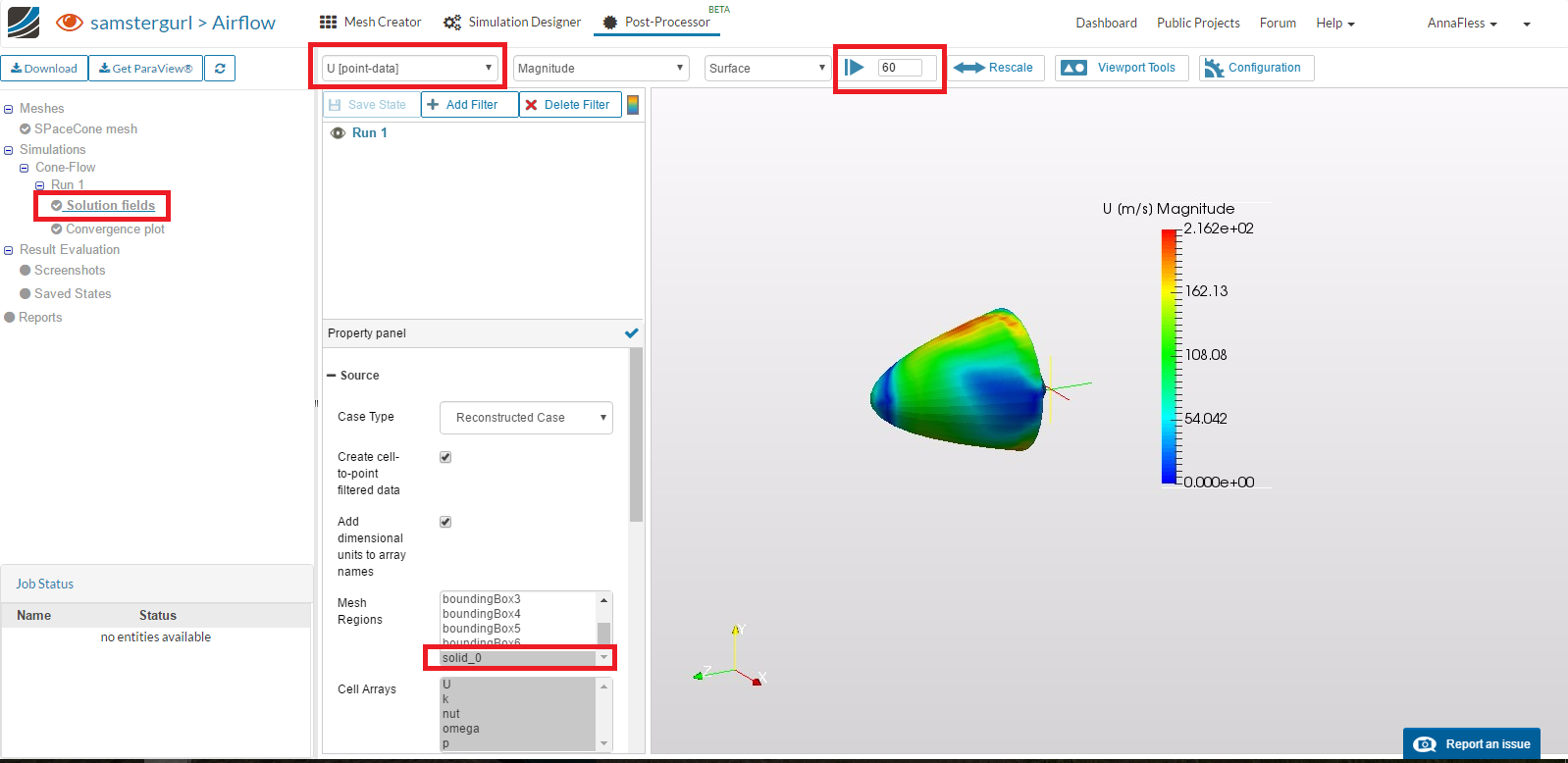 Simulated wind tunnel issues - Project Support - SimScale CAE Forum
