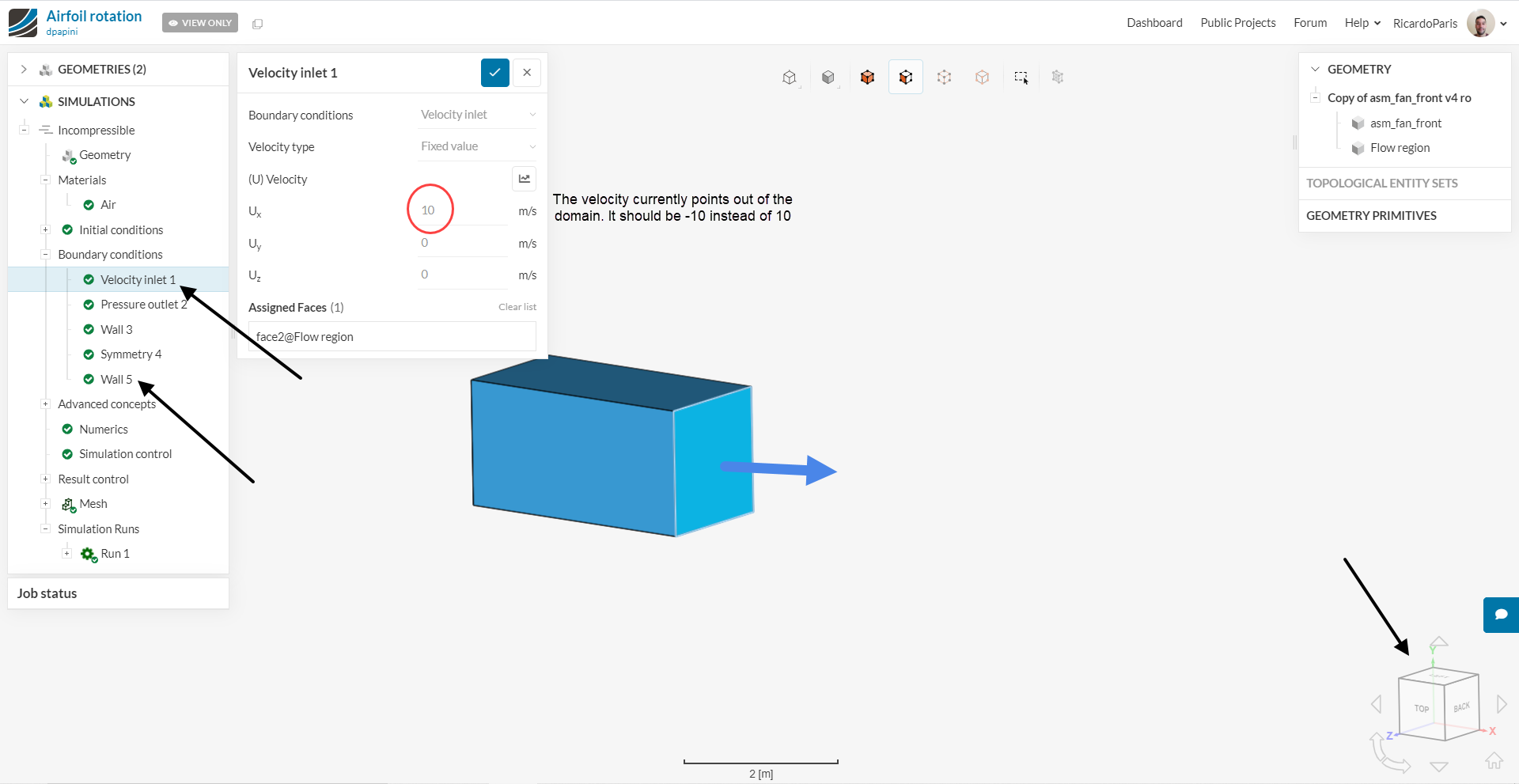 Flow Volume - Project Support - SimScale CAE Forum