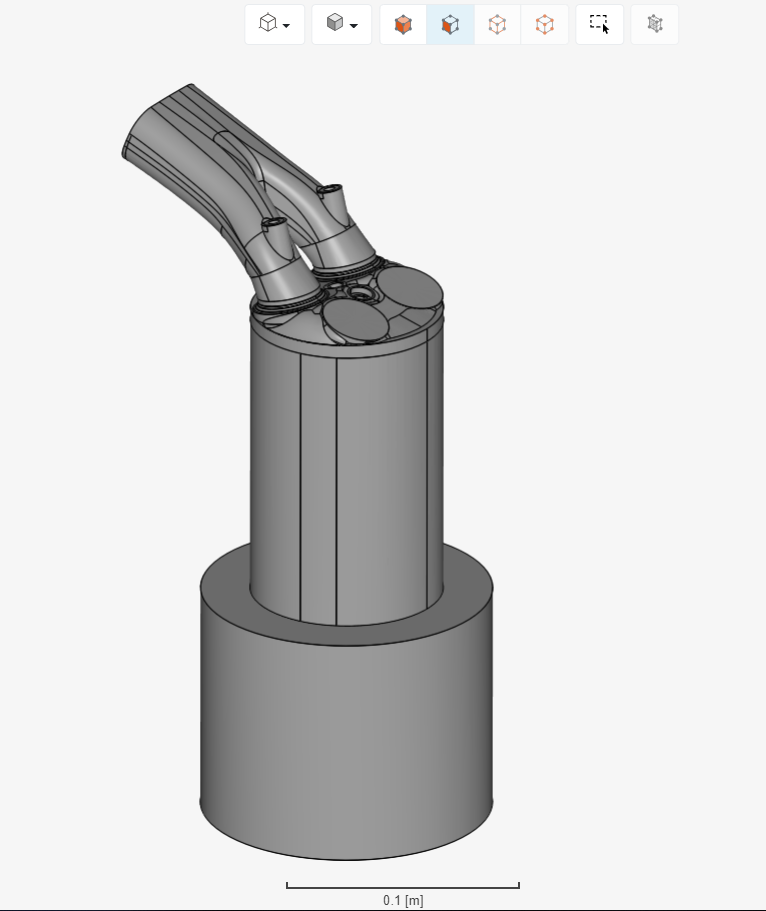 Engine Inlet Port Part Animation Engine Port Flow Simulation by anirudh2821998 | SimScale...