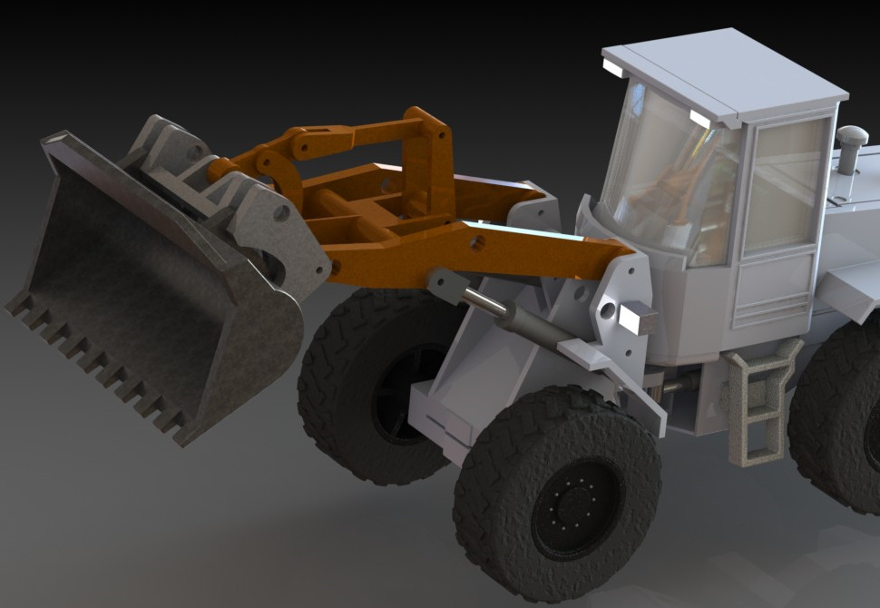Wheel Loader Arm Design Examples Strength Analysis of a Tractor Loader Arm by 098df82f-539...
