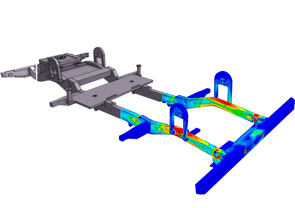 chassis simulation with advanced structural analysis