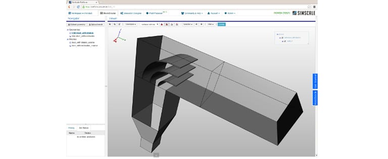 Inlet duct design - CAD model
