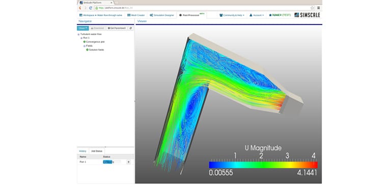 Inlet duct simulation with SimScale