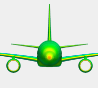 Airplane simulation results