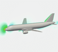 Airplane simulation