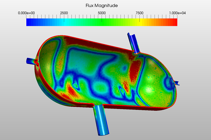 Pressure vessel thermal structural analysis with SimScale