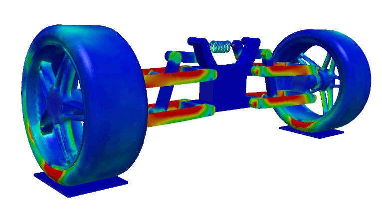 Structural Analysis of Car Suspension System