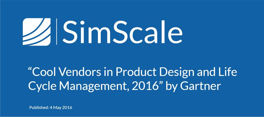 SimScale included in Gartner Cool Vendors in Product Design Report