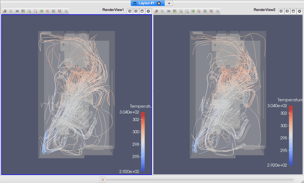 thermal comfort with cfd simulation software in an office space 