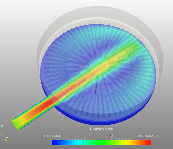 air cleaner filter simulation image