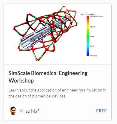 biomedical engineering workshop and other on demand CAE courses