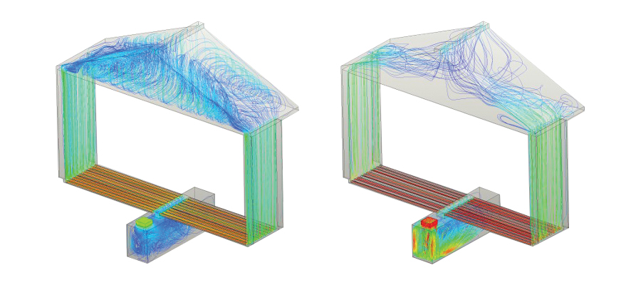 passive ventilation system design with cfd simulation software