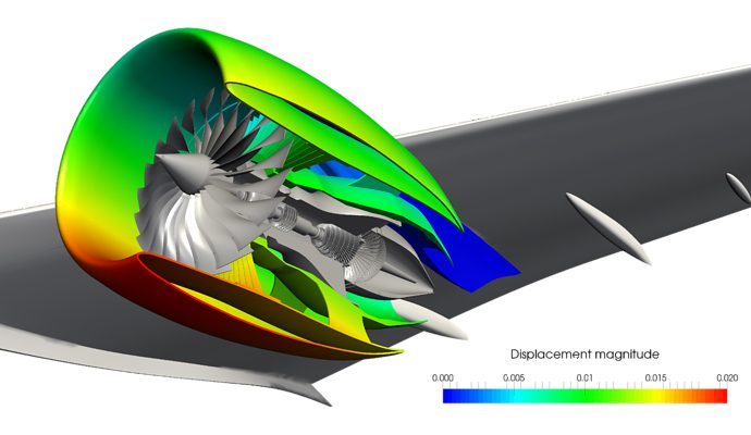jet engine FEA simulation software for cae democratization