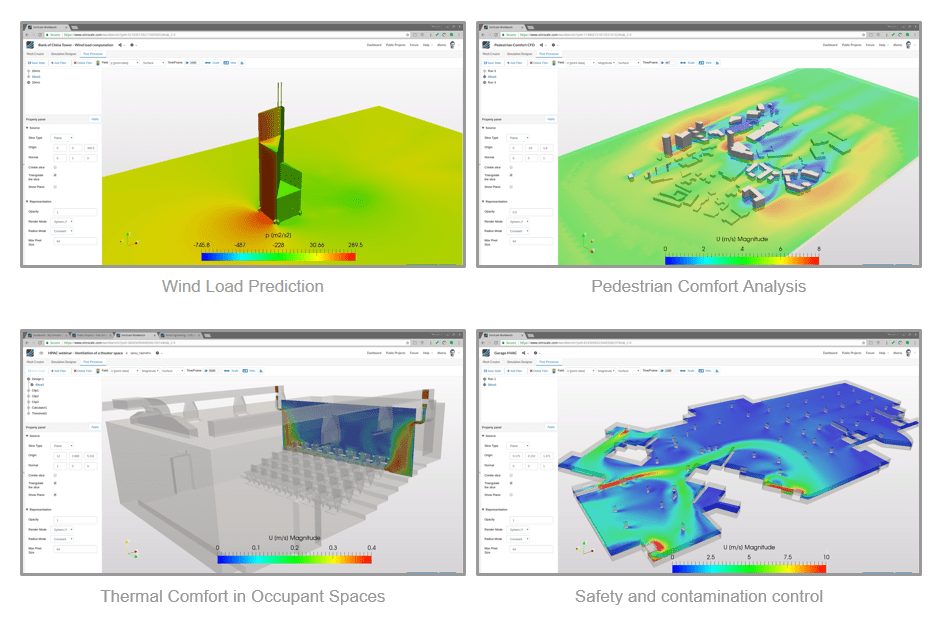 online simulation software for wind engineering