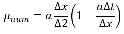 courant number cfl condition, taylor series expansion, numerical diffusion or numerical viscosity