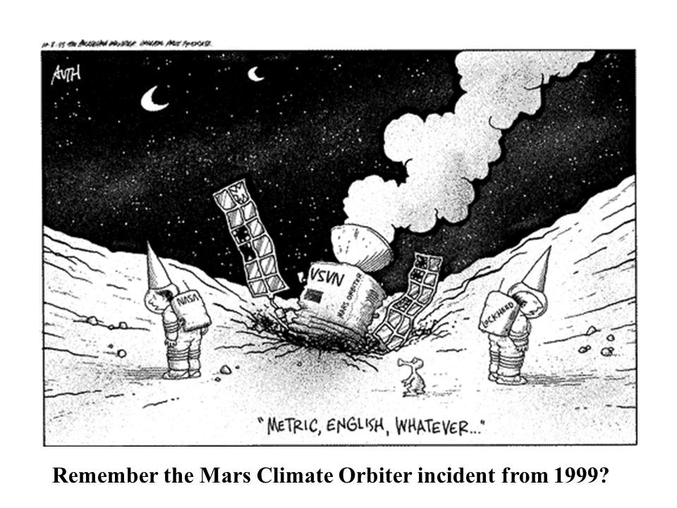 Mars Climate Orbiter Cartoon