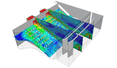 thermal comfort CFD study for compliance with EPBD and EN 15251