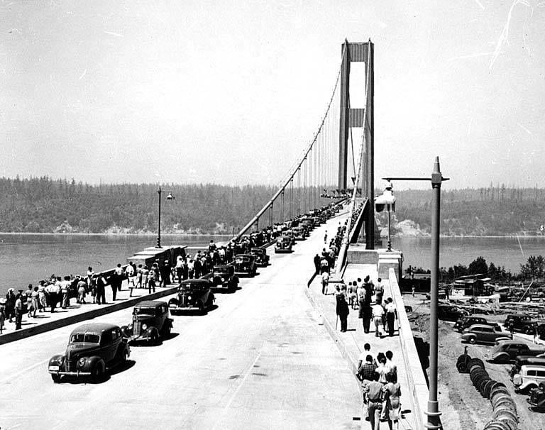 Before The Tacoma Narrows Bridge Collapse