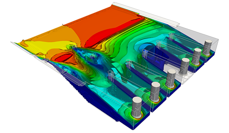 irrigation system CFD analysis L&T