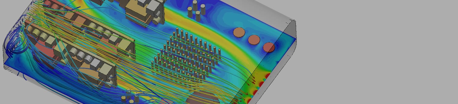 forced convection heat transfer electronics cooling online CFD simulation