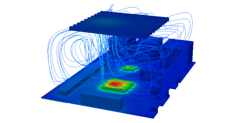 Passive and active convection cooling of a Raspberry Pi PCB