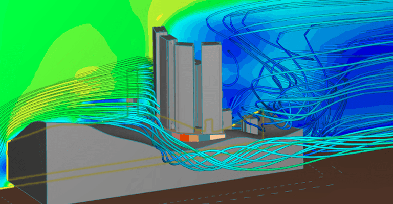 virtual wind tunnel online building example