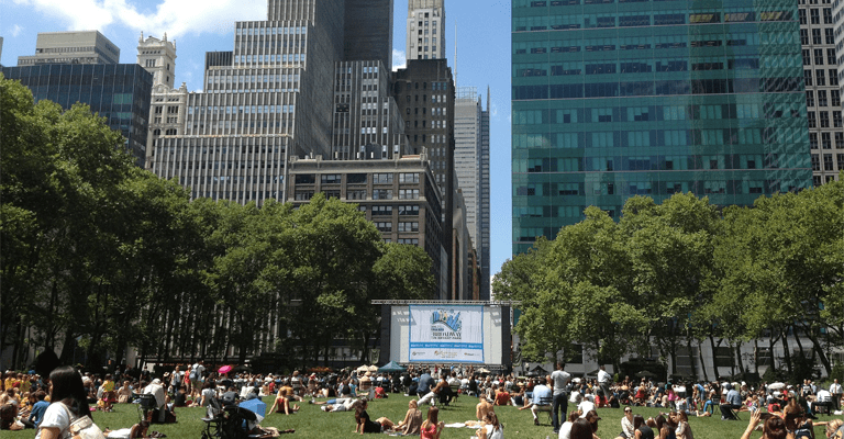 bryant park in nyc