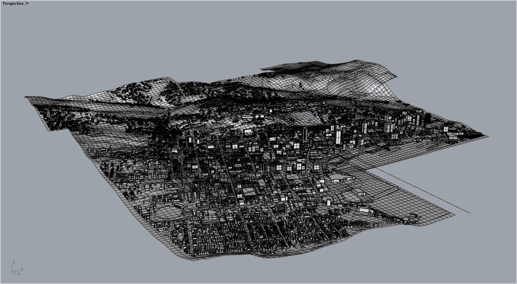 wellington city of new zealand uncleaned model 