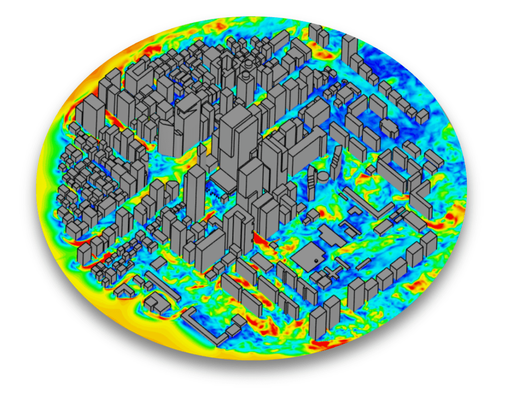 visualization of velocity with the lbm solver pacefish simscale