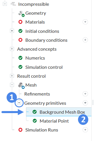 background mesh box simulation tree geometry primitives